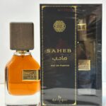 عطر ادوپرفیوم مردانه صاحب برند ارض الزعفران حجم 70 میلی لیتر شیرین و گرم
