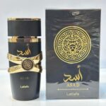 ادکلن مردانه لطافه مدل اسد حجم 100 میلی لیتر تند و گرم