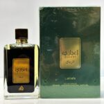عطر ادوپرفیوم مردانه لطافه مدل اعجازی حجم ۱۰۰ میل تلخ و گرم